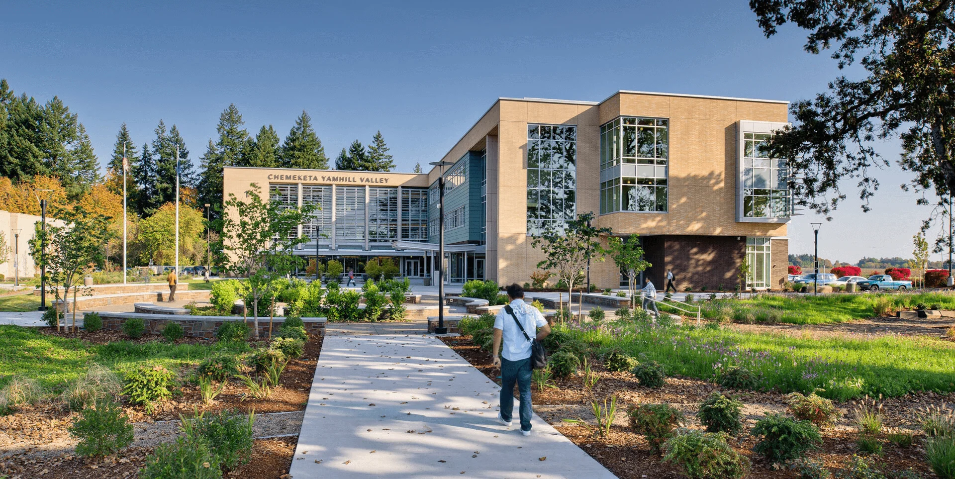 Chemeketa Community College campus building.