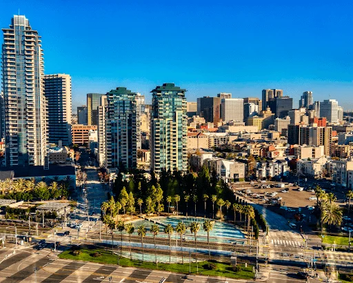 San Diego California Skyline
