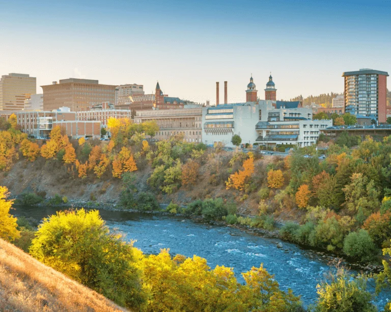 Spokane Washington skyline