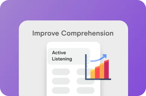 Improve Comprehension illustration.