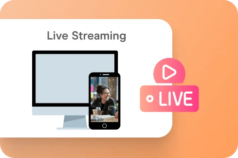 Live Streaming Icon.