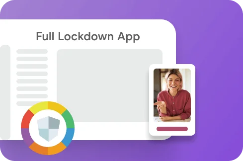Lock Down App illustration.