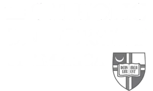 The Catholic University of America white logo