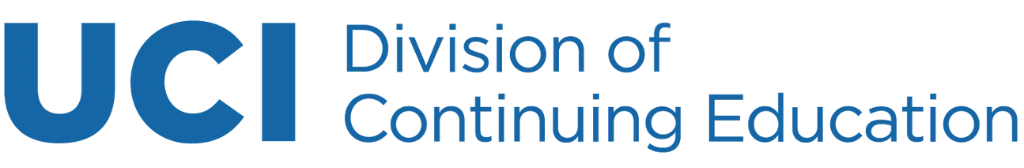 The University of California, Irvine (UCI) Division of Continuing Education logo